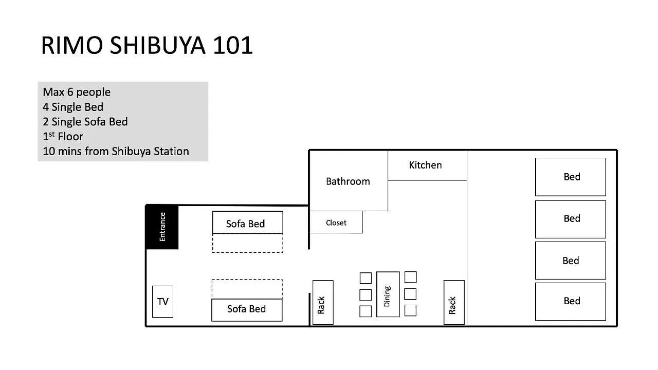 Rimo Shibuya 101 Apartment Tokyo